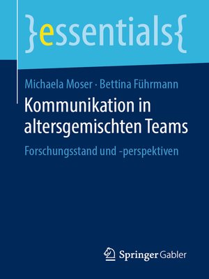 cover image of Kommunikation in altersgemischten Teams